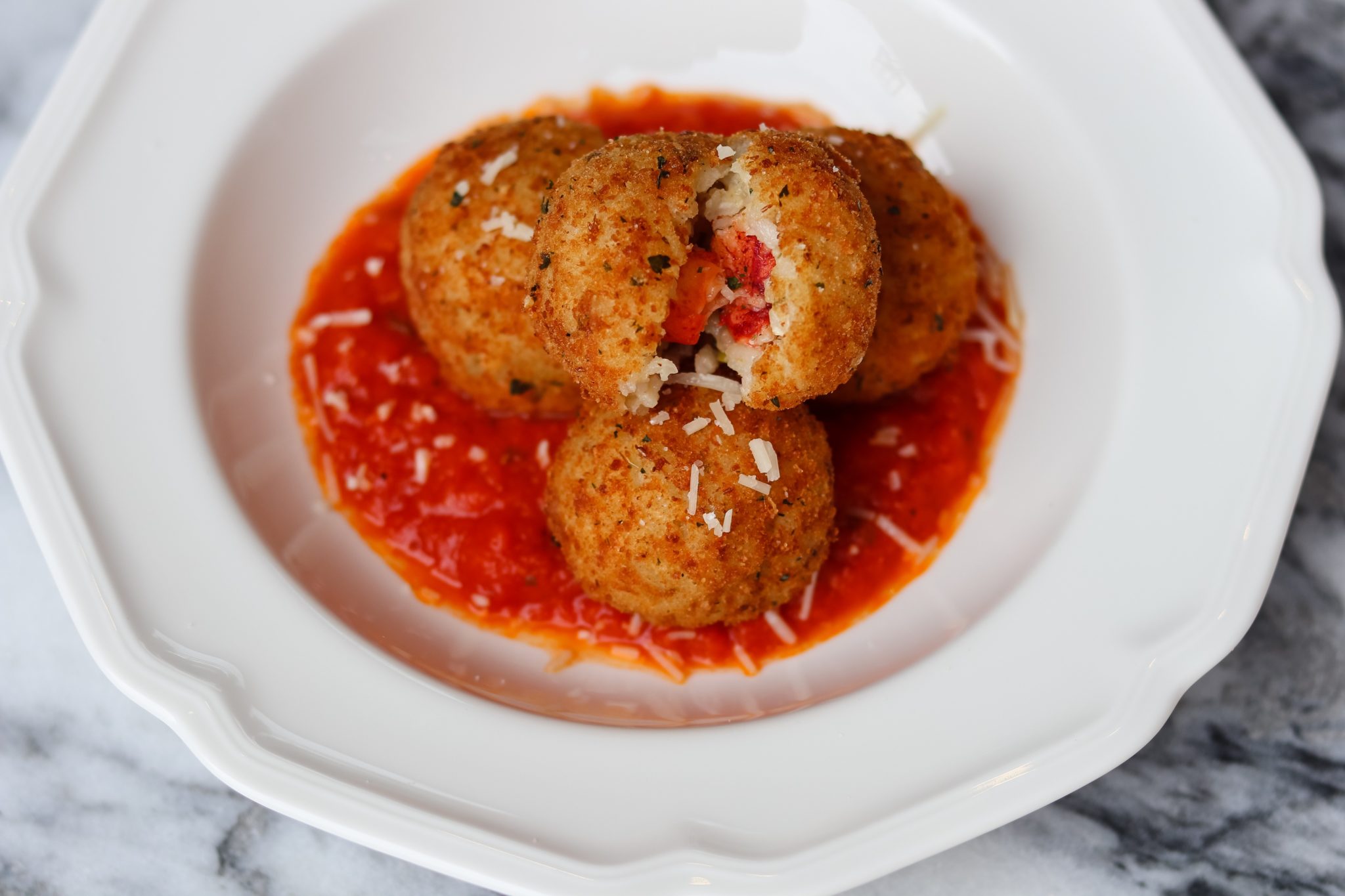 Lobster & Risotto Balls Caviar and Cupcakes