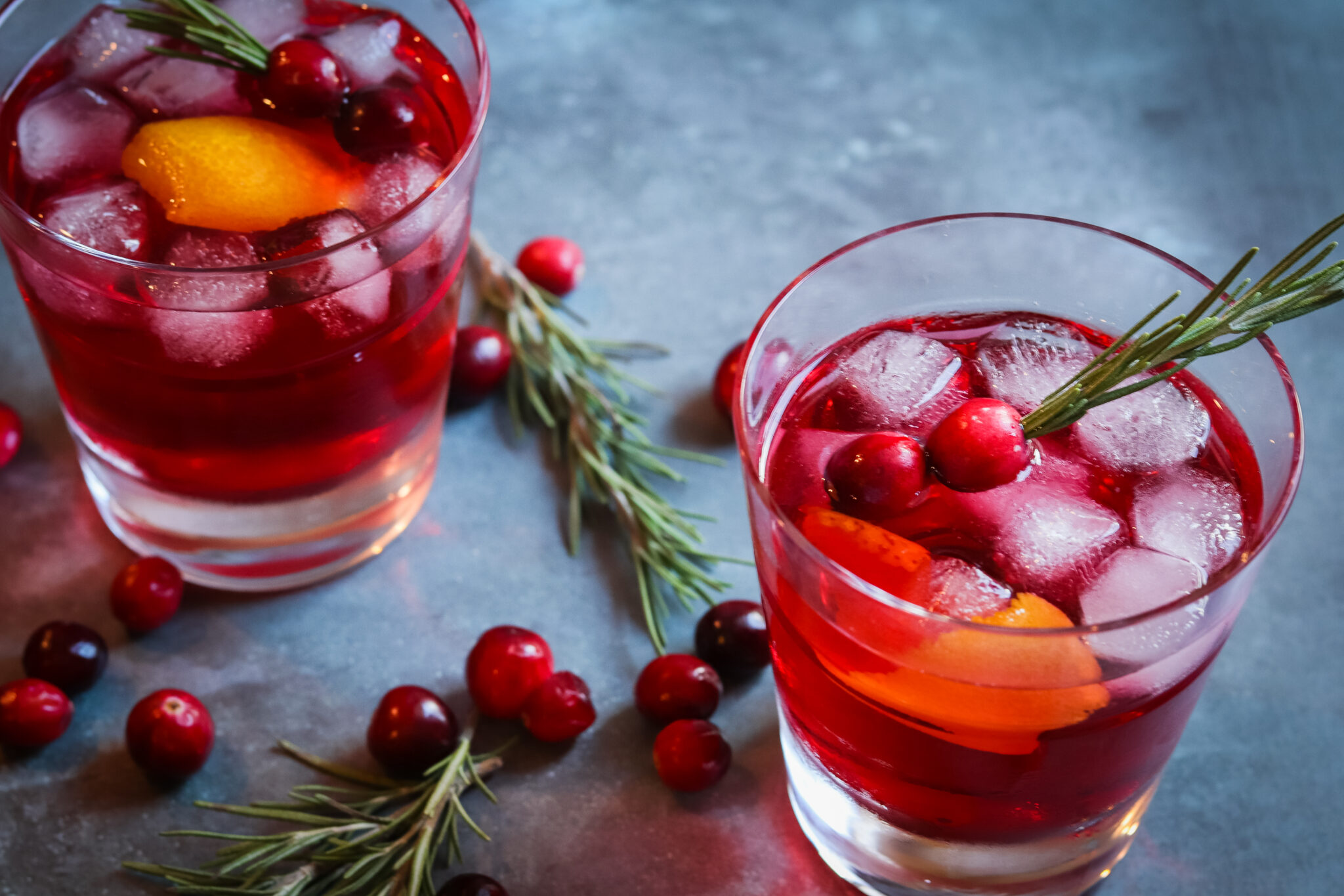 Rosemary Infused Cranberry Cocktail Caviar and Cupcakes