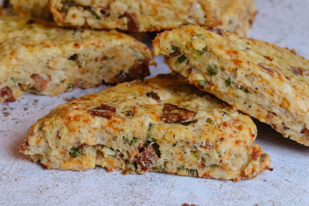 Bacon and Cheddar Scone